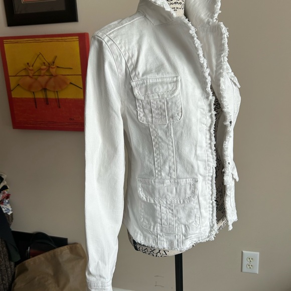Willi Smith White Jean Jacket - Picture 2 of 4